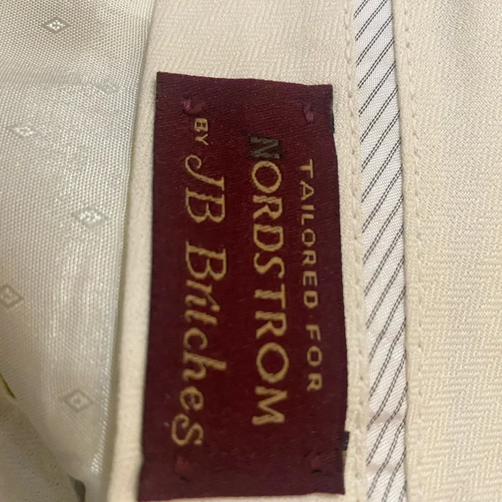 JB Britches for Nordstrom Men's Dress Pants Size 38 Virgin Wool BROWN Str. Leg